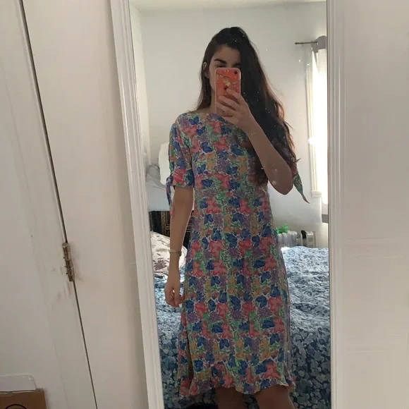 Faithful the Brand | Emília floral midi Dress NEW - Picture 6 of 6